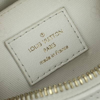 LOUIS VUITTON LOUIS VUITTON Papillon BB Papillon BB Bubble Gram Bag Tote Bag Shoulder Bag Leather White Gold Hardware Chain Shoulder Bag
