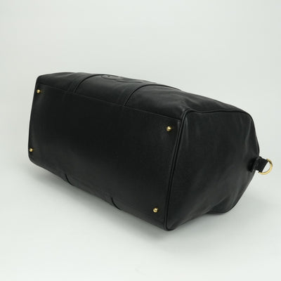 シャネル CHANEL バッグ ボストンバッグ キャビアスキン ブラック Black 黒 ゴールド金具