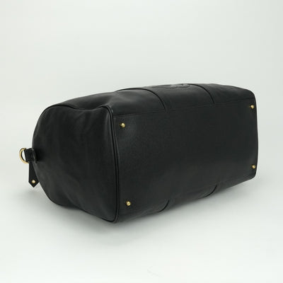 シャネル CHANEL バッグ ボストンバッグ キャビアスキン ブラック Black 黒 ゴールド金具