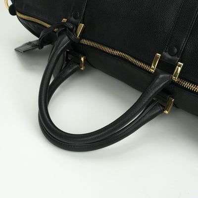 シャネル CHANEL バッグ ボストンバッグ キャビアスキン ブラック Black 黒 ゴールド金具
