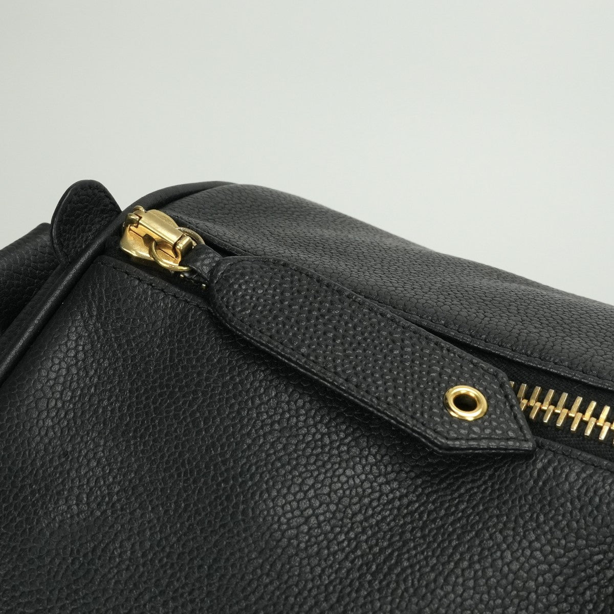 シャネル CHANEL バッグ ボストンバッグ キャビアスキン ブラック Black 黒 ゴールド金具