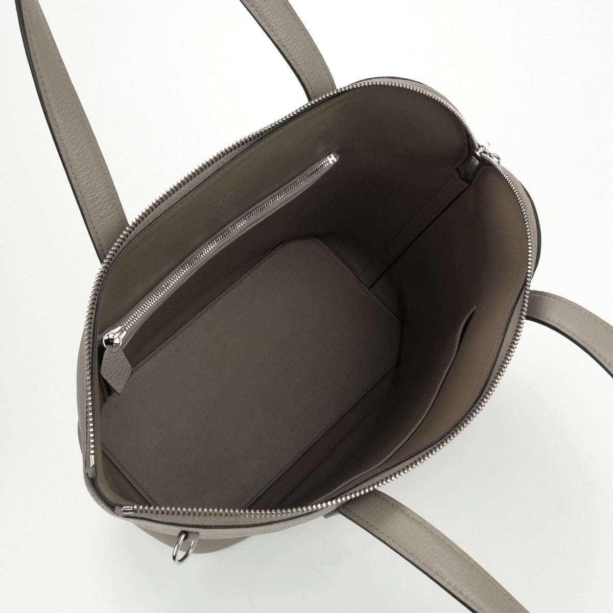 HERMES HERMES Transit Sailor Transit Sailor Bag Tote Bag Ever Color Grey Asphalt Grey Silver Metal Fittings Ever Color