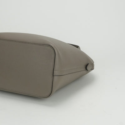 HERMES HERMES Transit Sailor Transit Sailor Bag Tote Bag Ever Color Grey Asphalt Grey Silver Metal Fittings Ever Color