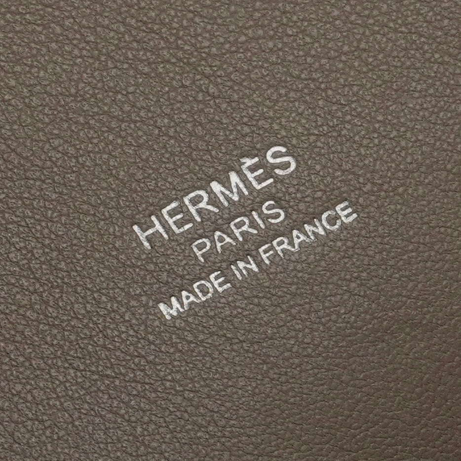 HERMES HERMES Transit Sailor Transit Sailor Bag Tote Bag Ever Color Grey Asphalt Grey Silver Metal Fittings Ever Color