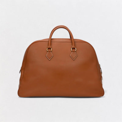 エルメス HERMES サンプロン バッグ トートバッグ クシュベル ゴールド Gold ブラウン Brown 茶 ゴールド金具 ハンドバッグ ボストンバッグ 旅行バッグ