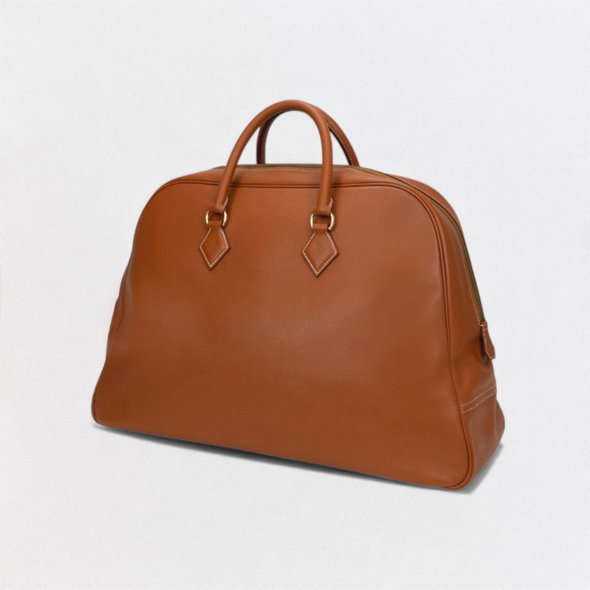 エルメス HERMES サンプロン バッグ トートバッグ クシュベル ゴールド Gold ブラウン Brown 茶 ゴールド金具 ハンドバッグ ボストンバッグ 旅行バッグ