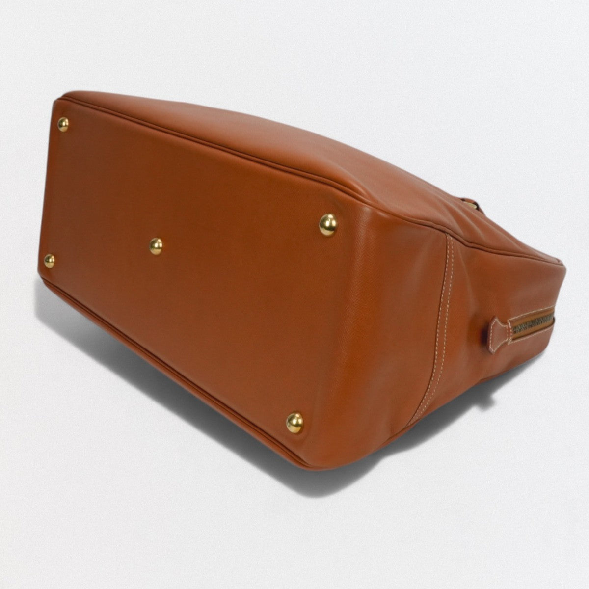 エルメス HERMES サンプロン バッグ トートバッグ クシュベル ゴールド Gold ブラウン Brown 茶 ゴールド金具 ハンドバッグ ボストンバッグ 旅行バッグ