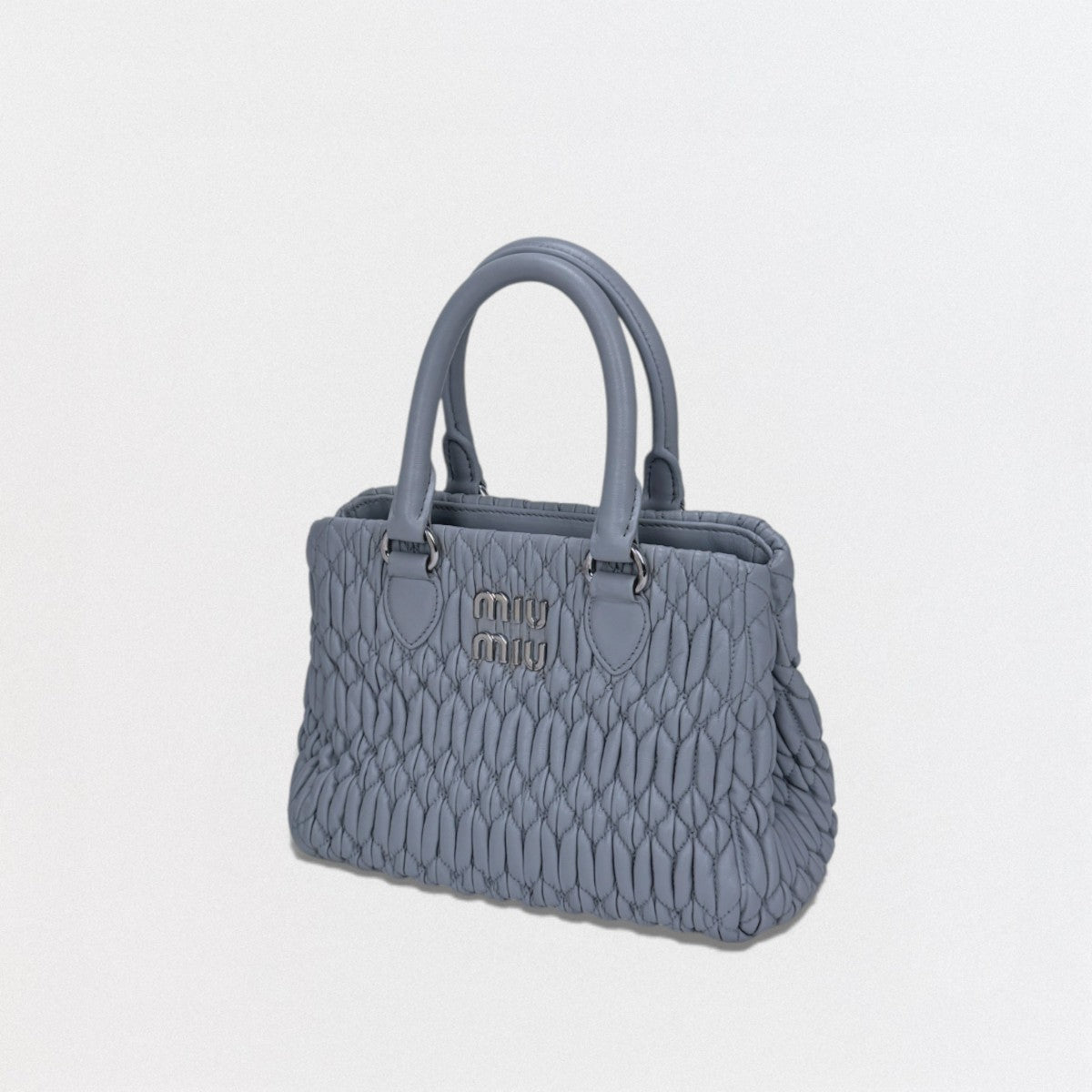 MIU MIU MIUMIU Nappa crystal Matelasse Bag Tote Bag Shoulder Bag 