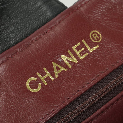 CHANEL 샤넬 Matelass? 가방 숄더 가방 램스킨 블랙 골드 하드웨어 체인 어깨 가방 코코 마크