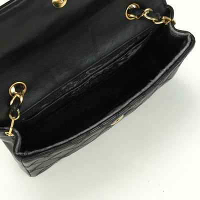 CHANEL 샤넬 바이 콜로어 가방 숄더 가방 램스킨 블랙 골드 하드웨어 체인 어깨 가방 코코 마크