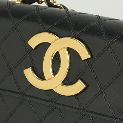 CHANEL 샤넬 바이 콜로어 가방 숄더 가방 램스킨 블랙 골드 하드웨어 체인 어깨 가방 코코 마크