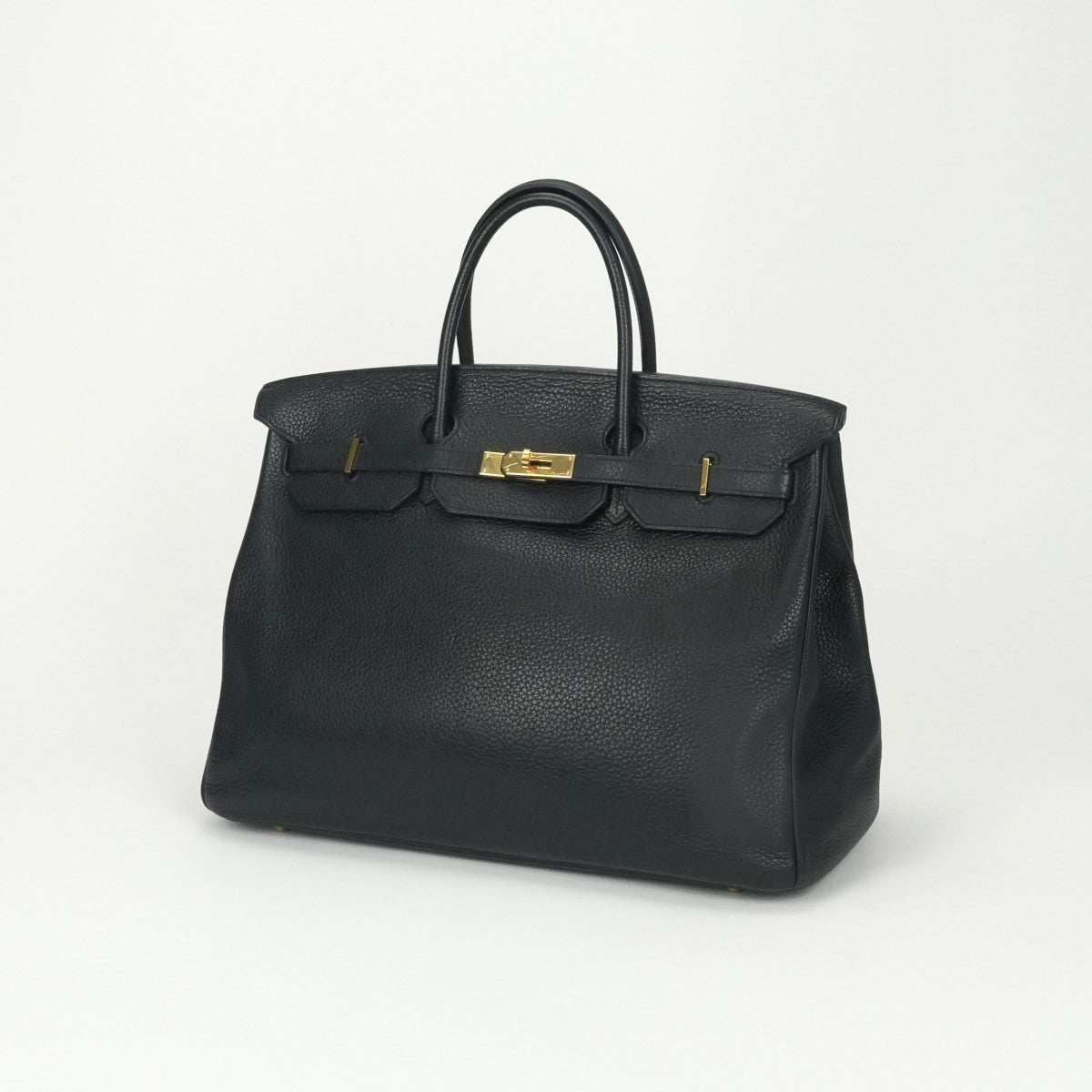 エルメス HERMES バーキン40 バーキン 40 バッグ トートバッグ トゴ ノワール ブラック 黒 ゴールド金具