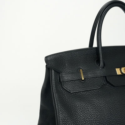 エルメス HERMES バーキン40 バーキン 40 バッグ トートバッグ トゴ ノワール ブラック 黒 ゴールド金具
