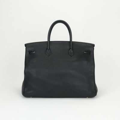 エルメス HERMES バーキン40 バーキン 40 バッグ トートバッグ トゴ ノワール ブラック 黒 ゴールド金具