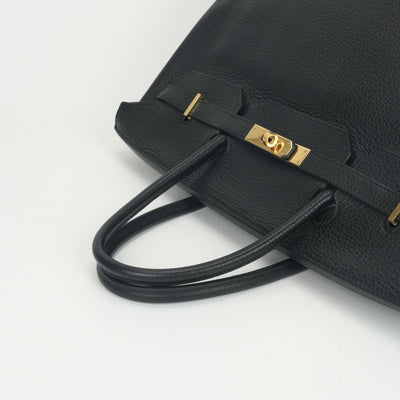 エルメス HERMES バーキン40 バーキン 40 バッグ トートバッグ トゴ ノワール ブラック 黒 ゴールド金具