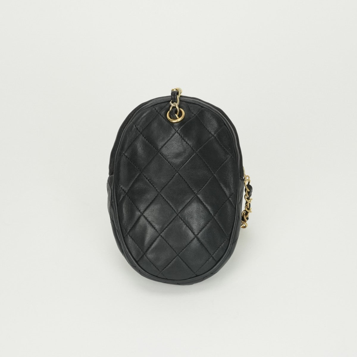 CHANEL 샤넬 Matelass? 가방 숄더 가방 램스킨 블랙 골드 하드웨어 체인 어깨 가방 코코 마크