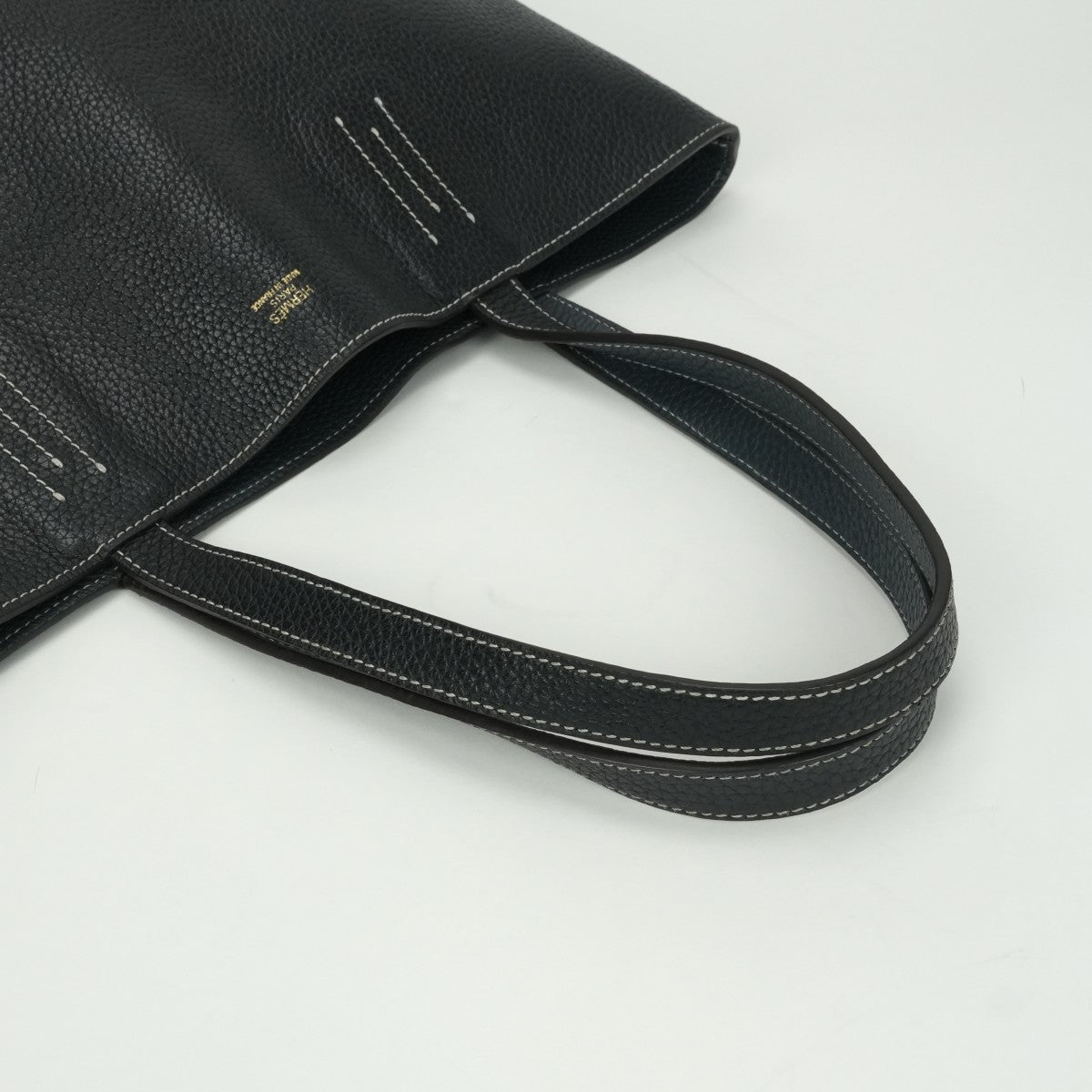 エルメス HERMES ドゥブルセンス36 ドゥブルセンス 36 ドゥブルサンス36 ドゥブルセンス 45 バッグ トートバッグ トリヨンクレマンス ネイビー Navy ブルー Blue 紺 Hロゴ パンチング