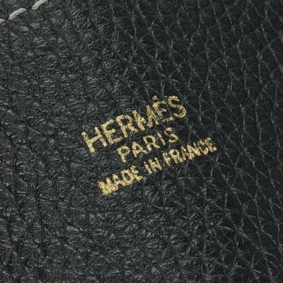 エルメス HERMES ドゥブルセンス36 ドゥブルセンス 36 ドゥブルサンス36 ドゥブルセンス 45 バッグ トートバッグ トリヨンクレマンス ネイビー Navy ブルー Blue 紺 Hロゴ パンチング