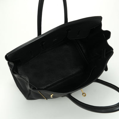 HERMES HERMES Birkin 35 Birkin 35 Tote bag Togo noir noir black black gold hardware