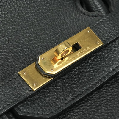 HERMES HERMES Birkin 35 Birkin 35 Tote bag Togo noir noir black black gold hardware