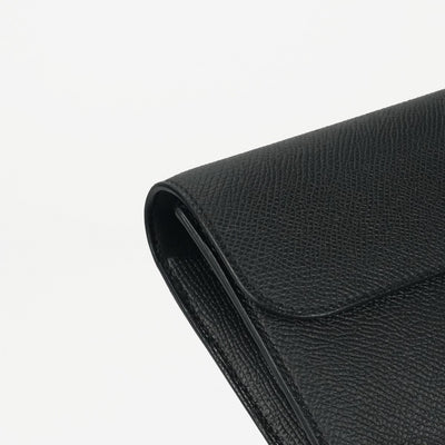 HERMES 헤르메스 Constance to go 콘스탄스도 지갑 롱 지갑 엡슨 누아 블랙 실버 하드웨어 Vaugh Epson