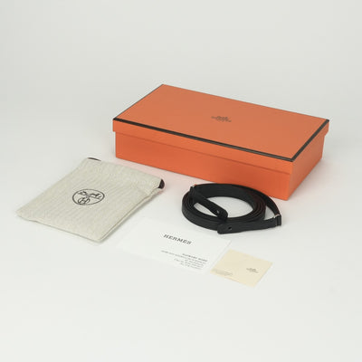HERMES 헤르메스 Constance to go 콘스탄스도 지갑 롱 지갑 엡슨 누아 블랙 실버 하드웨어 Vaugh Epson