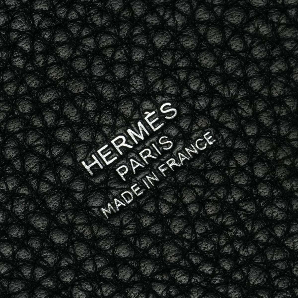 HERMES HERMES Picotin lock PM Picotin lock PM Picotin PM Picotin lock 18 Tote bag Toryon Clemence Noir Black Silver Metal fittings