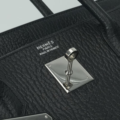 エルメス HERMES バーキン40 バーキン 40 バッグ トートバッグ コロマンデル ノワール ブラック 黒 シルバー金具