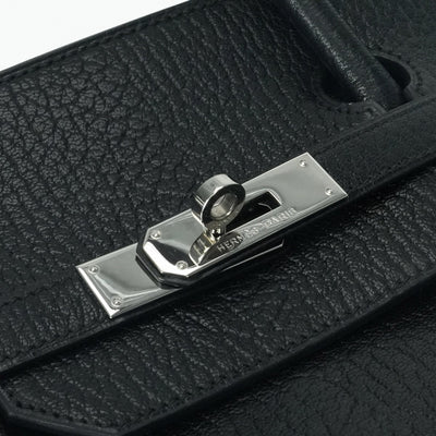 エルメス HERMES バーキン40 バーキン 40 バッグ トートバッグ コロマンデル ノワール ブラック 黒 シルバー金具