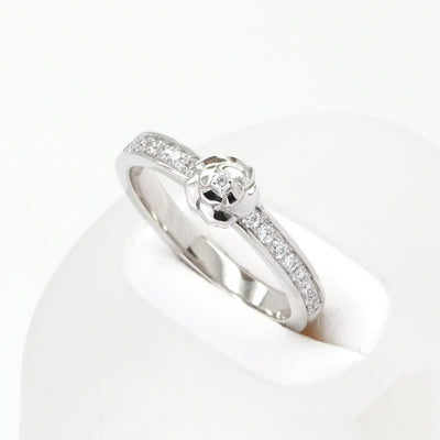 CHANEL CHANEL Marriage Rings, Marriage Ring, Camellia Collection Ring, Pt950, Silver, Wedding Ring, Marriage Ring, Platinum