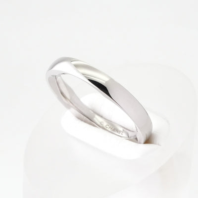 CHANEL CHANEL Marriage Rings, Marriage Ring, Camellia Collection Ring, Pt950, Silver, Wedding Ring, Marriage Ring, Platinum