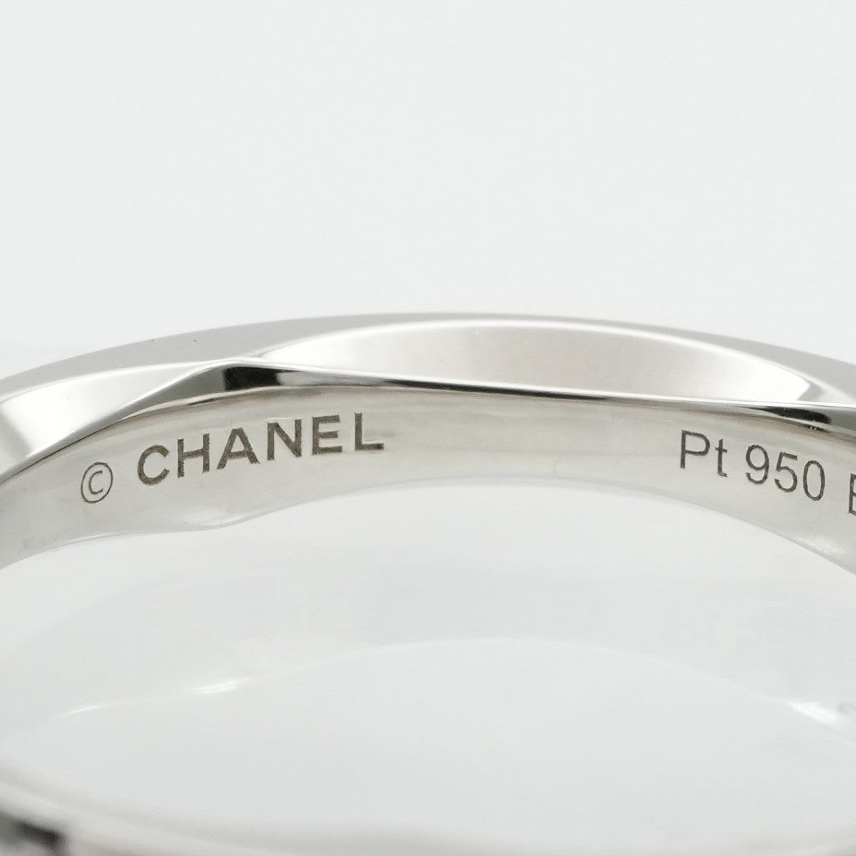 CHANEL CHANEL Marriage Rings, Marriage Ring, Camellia Collection Ring, Pt950, Silver, Wedding Ring, Marriage Ring, Platinum
