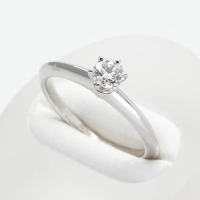 Tiffany & Co. 티파니 & 공동. 약혼 반지 플래티넘 솔리테어 Tiffany & Co. 링 PT950 실버 다이아몬드 반지 약혼 반지 백금