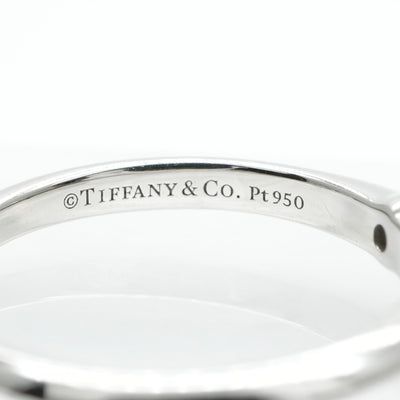 Tiffany & Co. 티파니 & 공동. 약혼 반지 플래티넘 솔리테어 Tiffany & Co. 링 PT950 실버 다이아몬드 반지 약혼 반지 백금