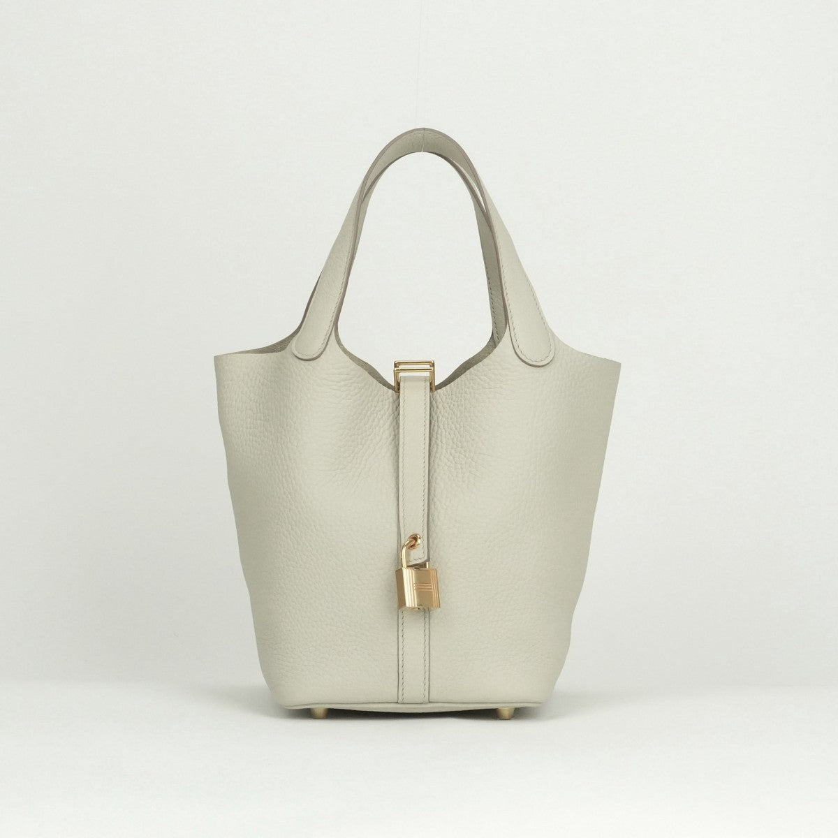 エルメス HERMES ピコタンロックPM ピコタンロック PM ピコタンPM ピコタンロック18 バッグ トートバッグ トリヨンクレマンス クレ ベージュ ゴールド金具