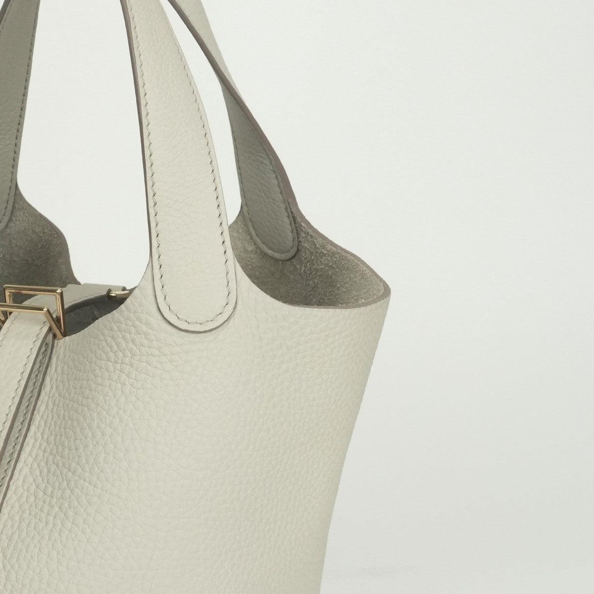 エルメス HERMES ピコタンロックPM ピコタンロック PM ピコタンPM ピコタンロック18 バッグ トートバッグ トリヨンクレマンス クレ ベージュ ゴールド金具