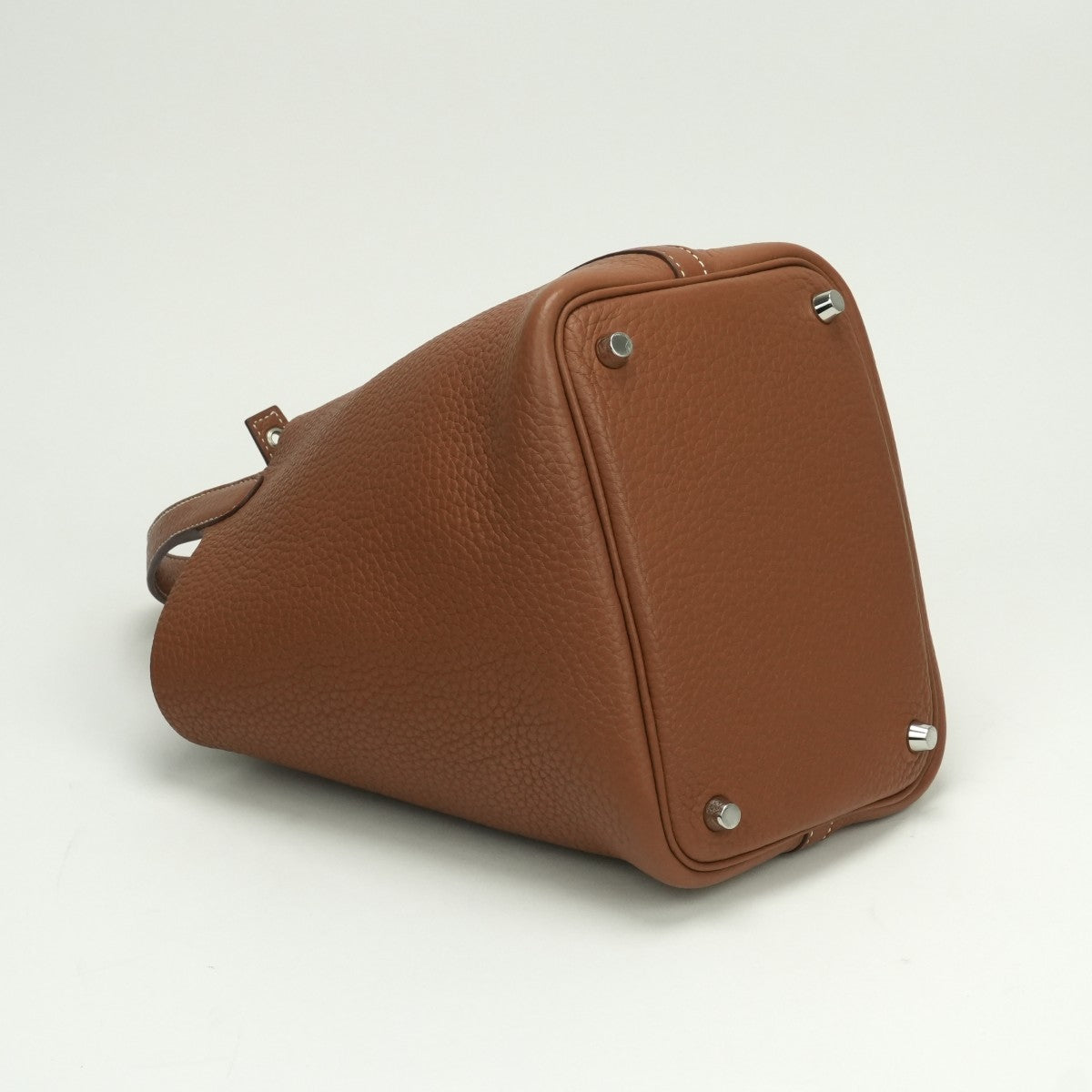 エルメス HERMES ピコタンロックPM ピコタンロック PM ピコタンPM ピコタンロック18 バッグ トートバッグ トリヨンクレマンス ゴールド Gold ブラウン brown 茶 シルバー金具