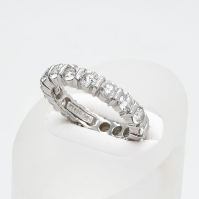 HARRY WINSTON HARRY WINSTON Round Bar Set Round Bar Set Classic Ring Pt950 Diamond Bar Set Full Eternity