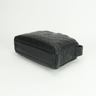 CHANEL 샤넬 Matelass? 가방 숄더 백 캐비어 피부 검은 색 검은 골드 하드웨어 CHANEL Matelass? 캐비어 피부 어깨