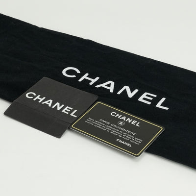 CHANEL 샤넬 코코 마크 펀칭 백 토트 백 캐비어 스킨 블랙 블랙 실버 하드웨어