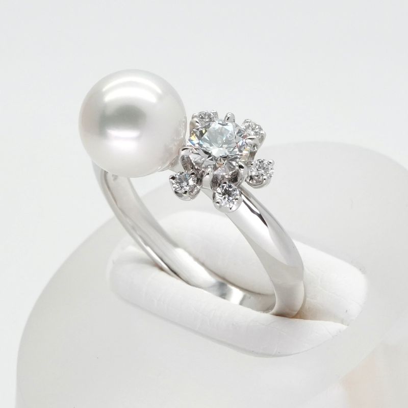 ミキモト MIKIMOTO リング Mikimoto Lumiere Perle リング 指輪