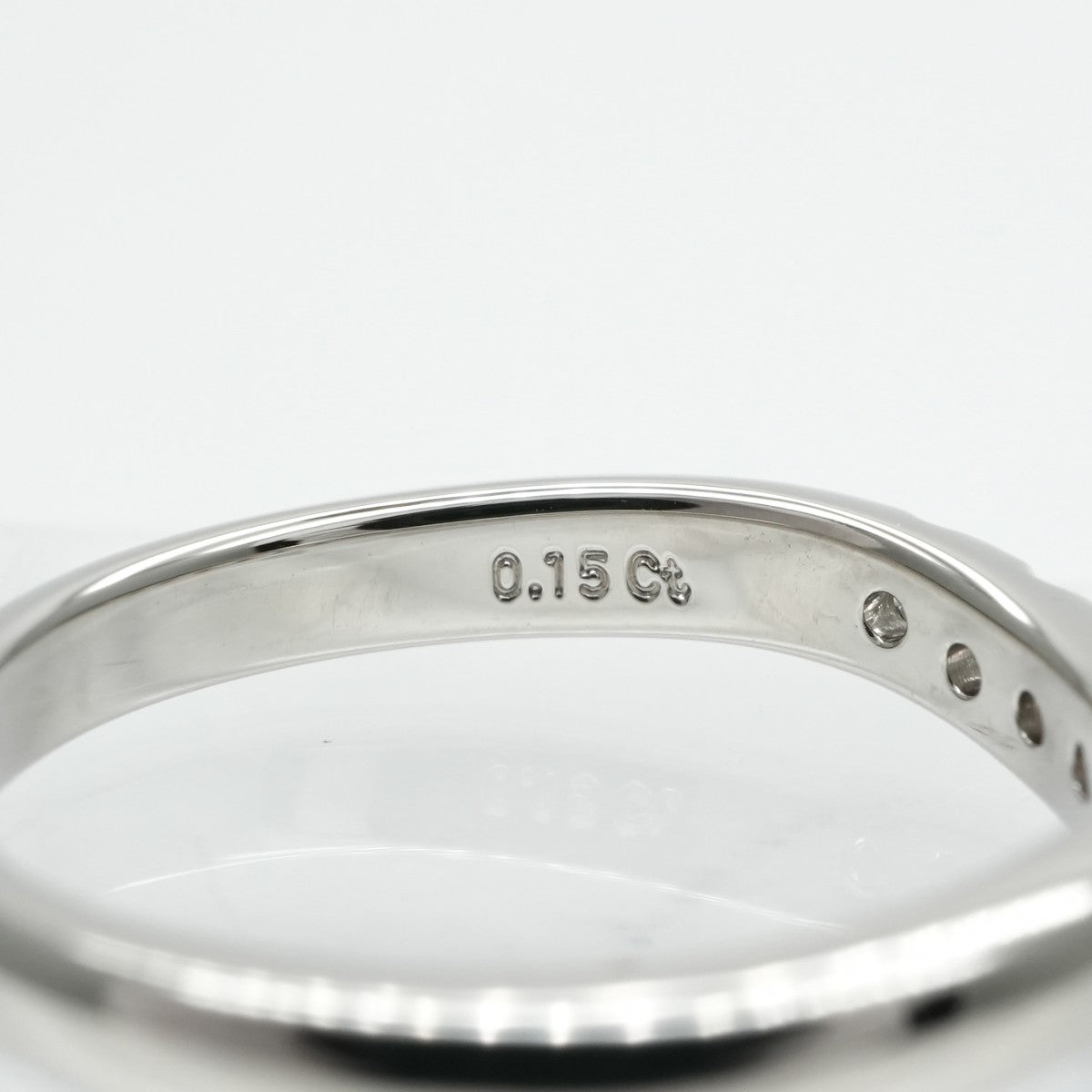 MIKIMOTO Ring Pt950 Silver Wedding Ring Marriage Ring Platinum Diamond