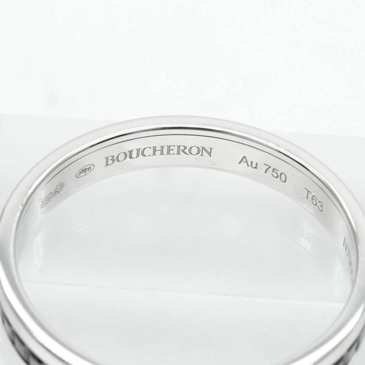 BOUCHERON BOUCHERON Quatre Black Ring Half QUATRE BLACK EDITION Quatre Ring 750 Pink Gold White Gold Yellow Gold Brown PVD Black PVD Wedding Ring Marriage Ring Platinum Pair Ring