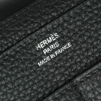 エルメス HERMES ドゴンGM ドゴン GM ドゴンデュオ 財布 長財布 ロングウォレット トゴ ノワール ブラック 黒 シルバー金具