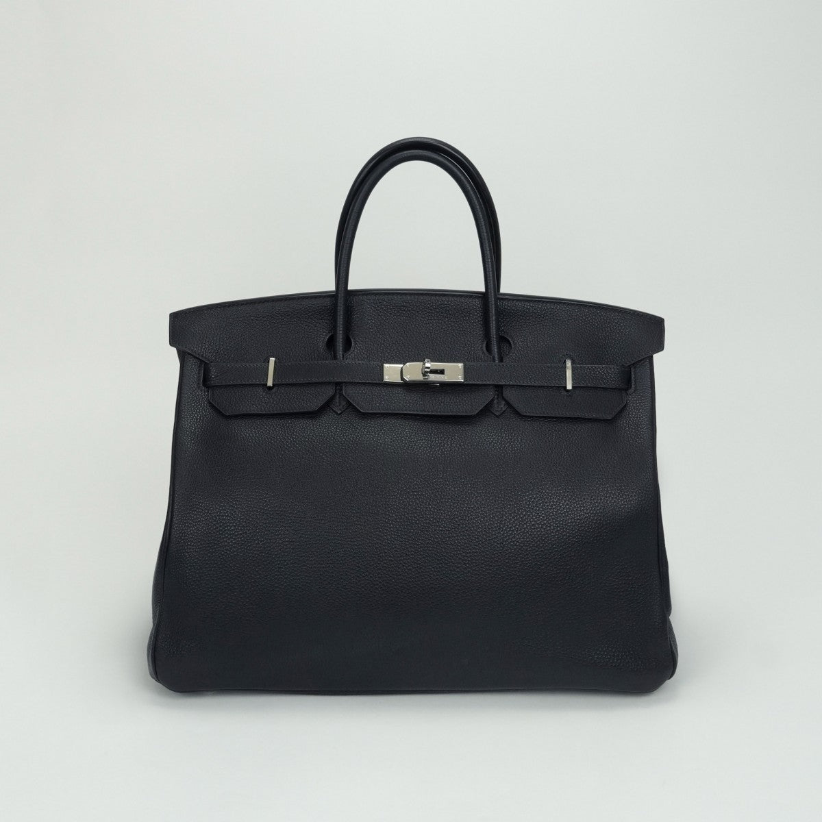 エルメス HERMES バーキン40 バーキン 40 バッグ トートバッグ トゴ ブルーインディゴ ダークブルー 青 シルバー金具