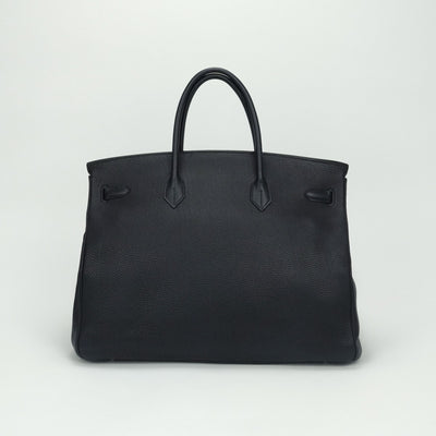 エルメス HERMES バーキン40 バーキン 40 バッグ トートバッグ トゴ ブルーインディゴ ダークブルー 青 シルバー金具