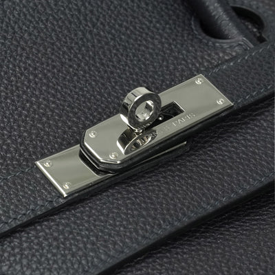 エルメス HERMES バーキン40 バーキン 40 バッグ トートバッグ トゴ ブルーインディゴ ダークブルー 青 シルバー金具