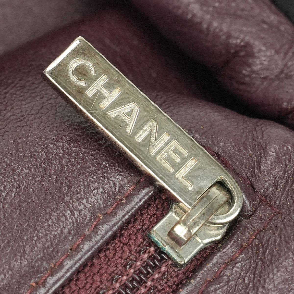 CHANEL 샤넬 Matelass? 가방, 클러치 백, 두 번째 가방, 램스 피부, 검은 색, 실버 피팅, Gamaguchi