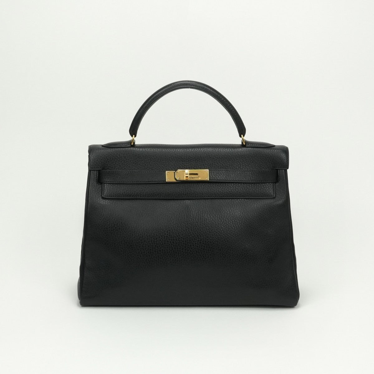エルメス HERMES ケリー32 ケリー 32 バッグ トートバッグ アルデンヌ ノワール ブラック Black 黒 ゴールド金具