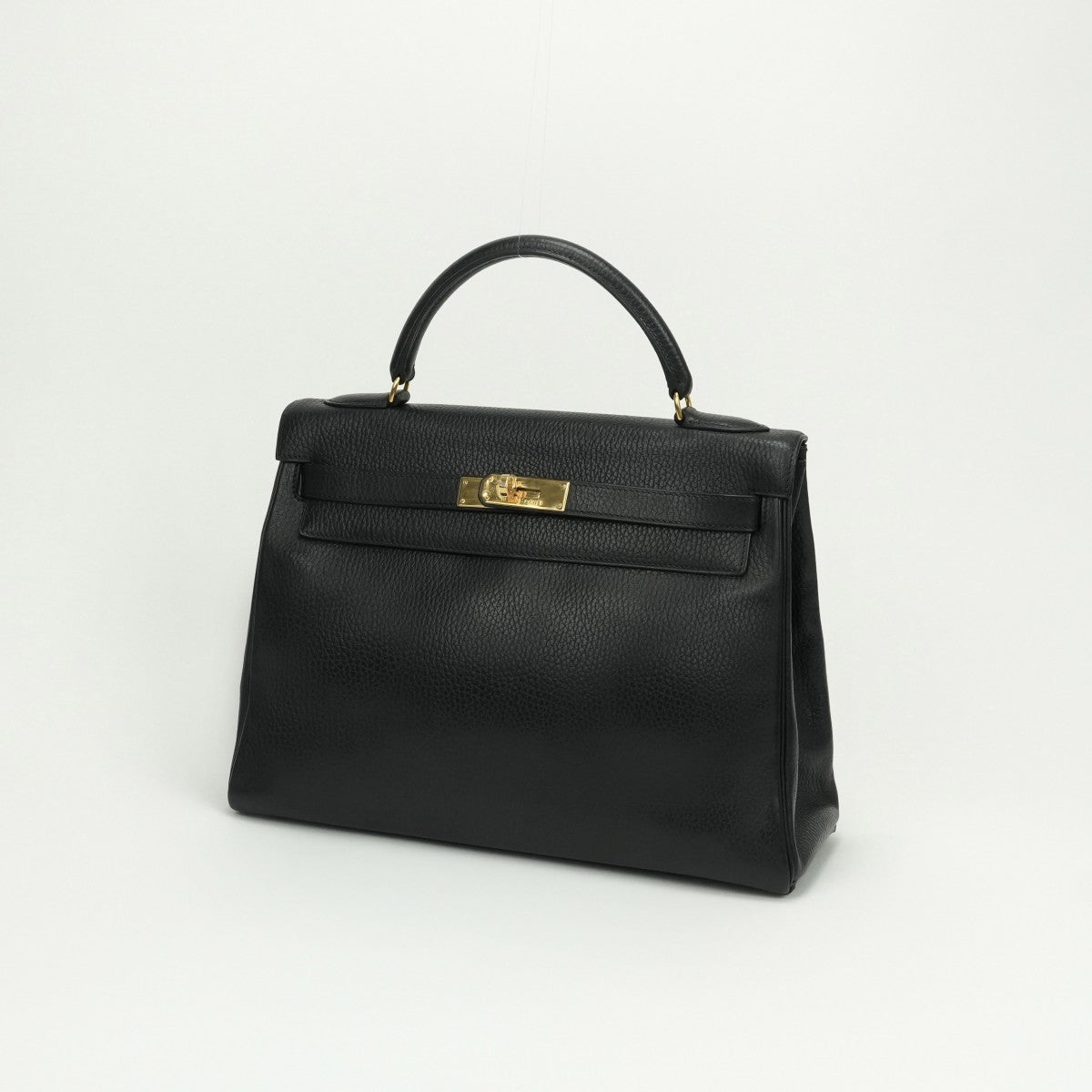 エルメス HERMES ケリー32 ケリー 32 バッグ トートバッグ アルデンヌ ノワール ブラック Black 黒 ゴールド金具